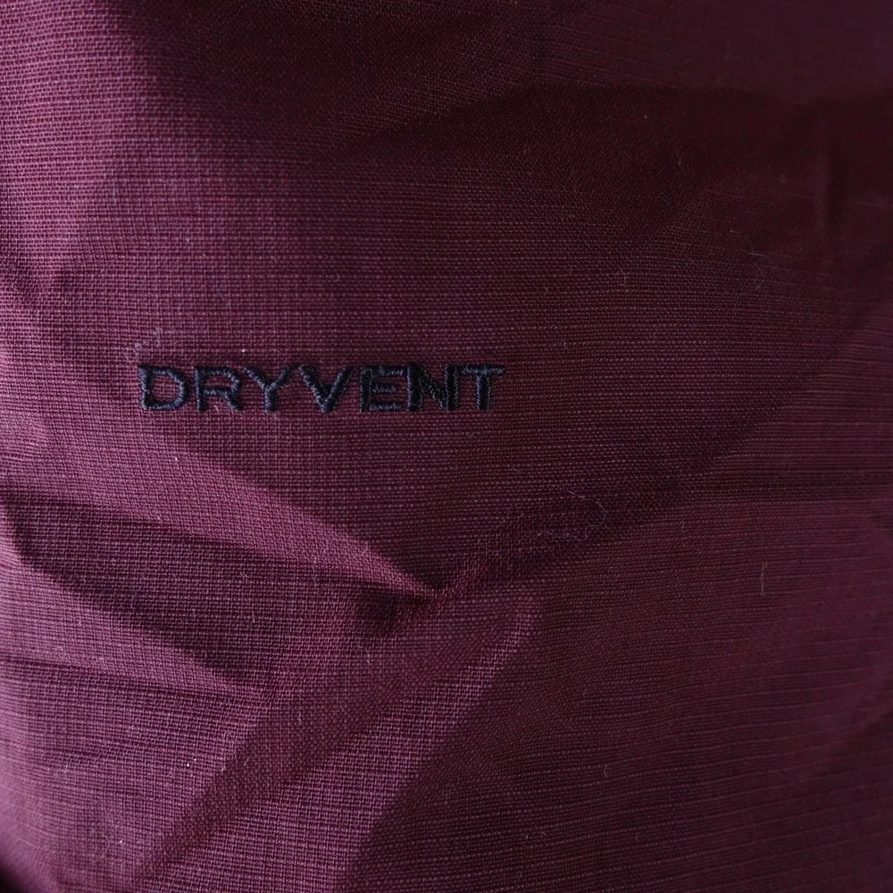 The North Face Mens DryVent Insulated Hooded‎ Jacket Burgundy Black Medium